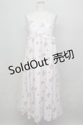 Ank Rouge / いちごシースルーキャミワンピース  ピンク T-25-03-08-023-CA-OP-SA-ZI