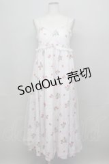 Ank Rouge / いちごシースルーキャミワンピース  ピンク T-25-03-08-023-CA-OP-SA-ZI