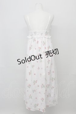 画像2: Ank Rouge / いちごシースルーキャミワンピース  ピンク T-25-03-08-023-CA-OP-SA-ZI
