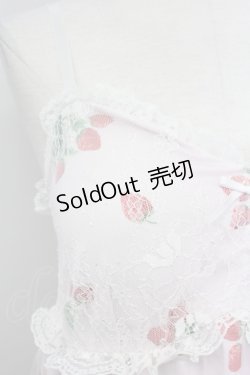 画像4: Ank Rouge / いちごシースルーキャミワンピース  ピンク T-25-03-08-023-CA-OP-SA-ZI