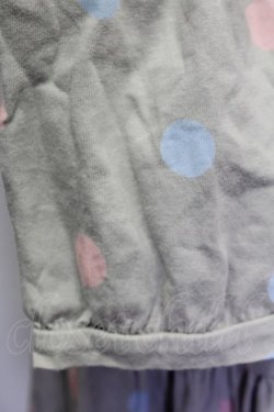 画像5: MILK / UTコラボドットワンピース  グレー T-25-03-08-025-ML-OP-SA-ZI