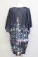 画像3: pays des fees  / 工場夜景ワンピース  黒Ｘネイビー T-25-03-08-028-PU-OP-SA-ZI
