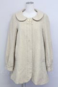 Franche Lippee / 丸襟コート M ベージュ T-25-03-08-030-LO-CO-SA-ZT-C046