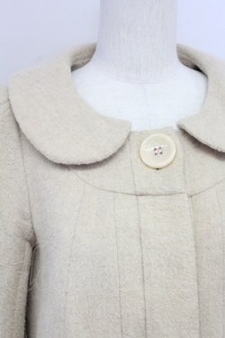 画像4: Franche Lippee / 丸襟コート M ベージュ T-25-03-08-030-LO-CO-SA-ZT-C046