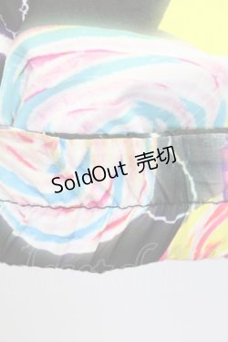 画像5: 【SALE】galaxxxy / キャンディ柄中綿ジャケット  ブラック T-25-03-08-031-PU-CO-SA-ZT-C046