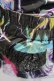 画像6: galaxxxy / キャンディ柄中綿ジャケット  ブラック T-25-03-08-031-PU-CO-SA-ZT-C046