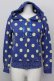 画像1: Emily Temple cute / ドットパーカー  ブルー T-25-03-08-010-ET-TO-SA-ZI (1)
