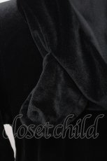 画像3: 【SALE】Jane Marple / クマ耳ベロアパーカー  ブラック T-25-03-08-012-JM-TO-SA-ZT471 (3)