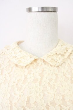 画像3: Fi.n.t / 丸衿総レースワンピース  アイボリー T-25-03-14-015-CA-OP-SA-ZI