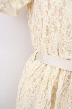 画像5: Fi.n.t / 丸衿総レースワンピース  アイボリー T-25-03-14-015-CA-OP-SA-ZI