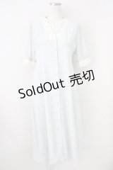 an another angelus / レース使いガウンワンピース  サックス T-25-03-14-016-CA-OP-SA-ZT