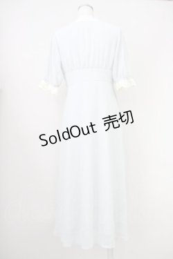 画像2: an another angelus / レース使いガウンワンピース  サックス T-25-03-14-016-CA-OP-SA-ZT