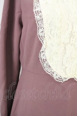 画像4: an another angelus / クレリックレースヨーク切替ロングワンピース  ピンク T-25-03-14-018-CA-OP-SA-ZI