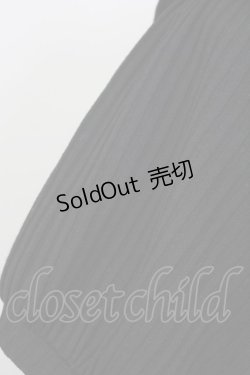 画像4: axes femme POETIQUE / フラワーリボン刺繍襟プルオーバー  黒Ｘアイボリー T-25-03-15-020-AX-TO-SA-ZT