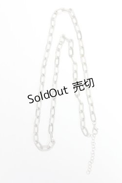 画像4: 【SALE】LOLITAその他(お買取対象外) / チェーンネックレス  シルバー T-25-03-15-039-LO-AC-SA-ZT422-F008