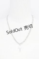 LOLITAその他(お買取対象外) / ドッキングチェーンクロスネックレス  黒 T-25-03-15-040-LO-AC-SA-ZT422