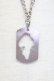 画像2: NieR Clothing / シルエットNieRちゃんモチーフネックレス  シルバー T-25-03-15-041-PU-AC-SA-ZT422 (2)