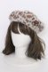 画像2: LOLITAその他(お買取対象外) / レオパードベレー  グレーＸブラウン T-25-03-15-043-LO-AC-SA-ZT-K007 (2)
