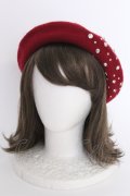 LOLITAその他(お買取対象外) / スタッズベレー  ボルドーＸシルバー T-25-03-15-045-LO-AC-SA-ZT-K007
