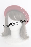 LOLITAその他(お買取対象外) / スタッズベレー  ボルドーＸシルバー T-25-03-15-045-LO-AC-SA-ZT-K007