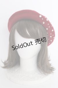 LOLITAその他(お買取対象外) / スタッズベレー  ボルドーＸシルバー T-25-03-15-045-LO-AC-SA-ZT-K007