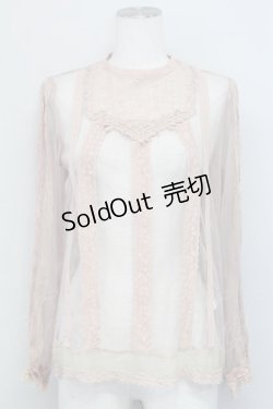 画像1: axes femme / ブラウス   T-25-03-15-011-AX-BL-SA-ZT