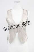 Rozen Kavalier / 鍵モチーフサイド編み上げベスト  ブラウン T-25-03-17-003-OO-TO-SA-ZI