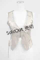 Rozen Kavalier / 鍵モチーフサイド編み上げベスト  ブラウン T-25-03-17-003-OO-TO-SA-ZI