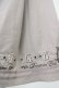 画像4: Amavel / 裾時計刺繍入りサス付スカート  ブラウン T-25-03-17-022-CA-SK-SA-ZI