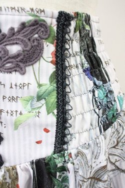 画像4: Ozz oneste / Valkyrie 神殿モチーフスカート  グレー T-25-03-17-023-OO-SK-SA-ZI