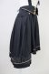 画像8: Amavel / Phantom Chandelierトレーン付スカート  黒Ｘゴールド T-25-03-17-024-CA-SK-SA-ZI