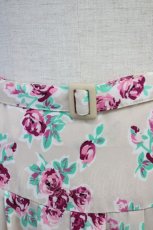 画像3: 【SALE】an another angelus / ローズ総柄スカート  アイボリーＸピンク T-25-03-19-029-CA-SK-HD-ZT375 (3)