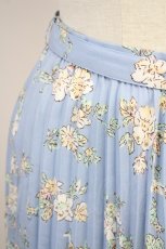 画像3: 【SALE】an another angelus / フラワープリーツスカート  サックス T-25-03-19-031-CA-SK-HD-ZT375 (3)