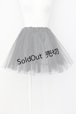 画像1: LOLITAその他(お買取対象外) / ショートチュールパニエ  ブラック T-25-03-20-023-LO-SK-SA-ZT058