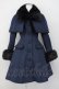 画像1: ATELIER PIERROT / COATクロッカスケープコート  ネイビー T-25-03-20-025-EL-CO-SA-ZT (1)