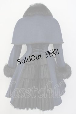 画像2: ATELIER PIERROT / COATクロッカスケープコート  ネイビー T-25-03-20-025-EL-CO-SA-ZT