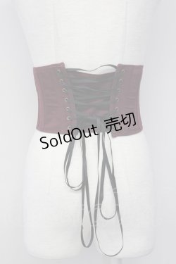 画像2: ATELIER PIERROT / -Blooming Rose- ショートコルセット  ボルドー T-25-03-20-026-EL-ZA-SA-ZT058