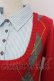 画像3: LIZ LISA doll / シャツ重ね着風ニット  レッド×サックス T-25-03-20-004-LO-TO-SA-ZT (3)