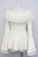画像2: ATELIER PIERROT / Shirring princess sleeve blouse  アイボリー T-25-03-20-005-EL-BL-SA-ZT001 (2)