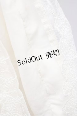 画像5: ATELIER PIERROT / Shirring princess sleeve blouse  アイボリー T-25-03-20-005-EL-BL-SA-ZT001