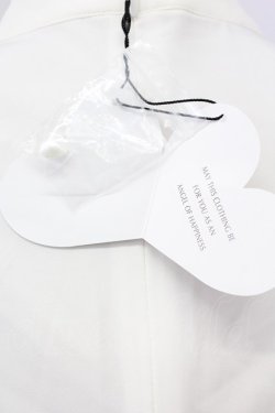 画像5: Ank Rouge / パール付きハイネックブラウス M ホワイト T-25-03-20-001-CA-BL-SA-ZT001