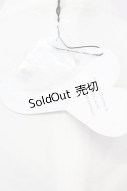 画像5: 【SALE】Ank Rouge / パール付きハイネックブラウス M ホワイト T-25-03-20-001-CA-BL-SA-ZT001