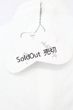 画像6: 【SALE】Ank Rouge / パール付きハイネックブラウス M ホワイト T-25-03-20-001-CA-BL-SA-ZT001