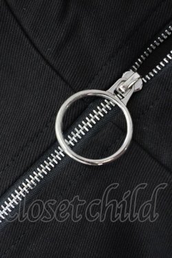 画像7: KRY CLOTHING / 「KUBI」ハイネックツイルジャケット  ブラック T-25-03-20-011-EL-JA-SA-ZT001