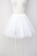 LOLITAその他(お買取対象外) / ショートチュールパニエ  ホワイト T-25-03-20-015-LO-SK-SA-ZT058