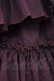 画像3: Vallee lys / "Sweet alyssum series"イレギュラースカート  ボルドー T-25-03-20-017-GO-SK-SA-ZT058 (3)