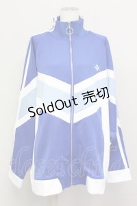 REFLEM / マルチ切替トラックジャージジャケット  青Ｘ白 T-25-03-21-011-PU-JA-SA-ZT
