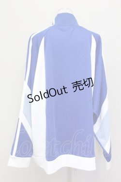 画像2: REFLEM / マルチ切替トラックジャージジャケット  青Ｘ白 T-25-03-21-011-PU-JA-SA-ZT
