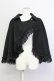 画像1: MR corset / レース切替ケープ  黒 T-25-03-21-012-PU-JA-SA-ZI (1)