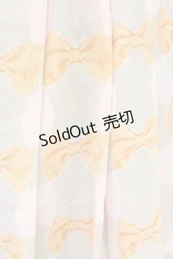 画像3: Emily Temple cute / フィフィリボンプリントスカート  ブラウンＸピンク T-25-03-21-014-ET-SK-SA-ZI